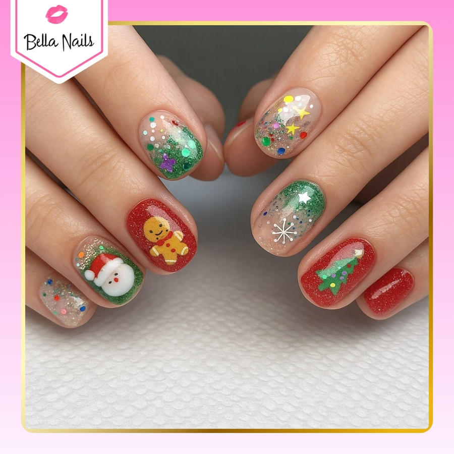 Christmas nail collection